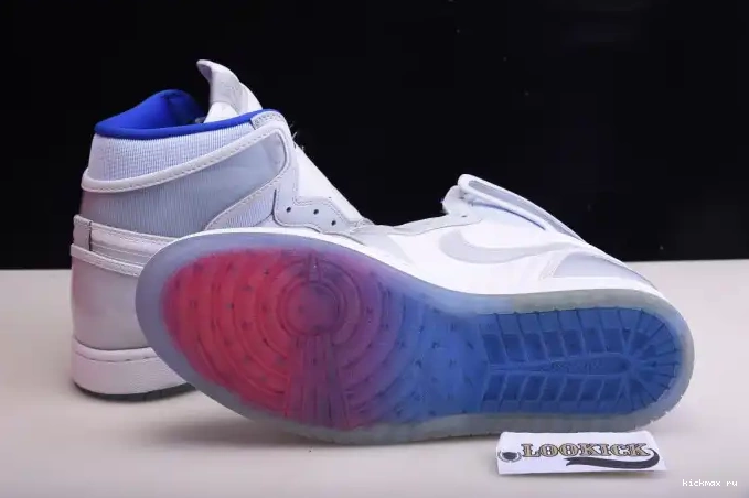 Cheap Kickmax 1 Air CK6637-104 Racer High White Jordan Zoom Blue Retro 0413